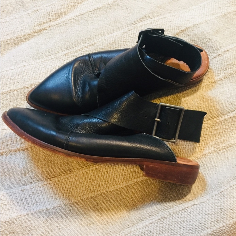 Free Peope Bryce Buckle Wrap Shoes